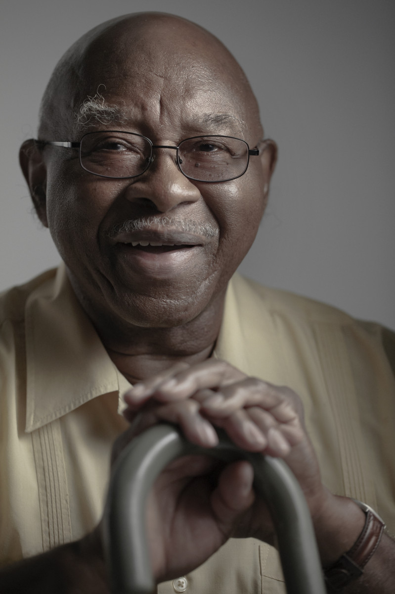 Portrait of insured senior for Emblem Health, New York