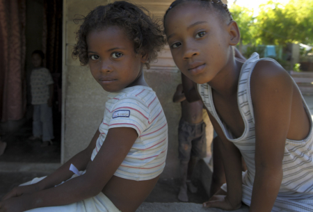 During volunteer work in the Dominican Republic
