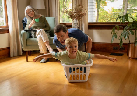 lifestyle imagery for Regence Health print, web, social media 
